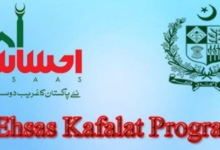 check your CNIC for the Ehsaas Kafalat Program